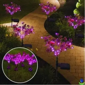 Apportez une ambiance féérique à votre jardin avec nos Lumières Solaires Décoratives ! 🌟🌿 Conçues pour résister aux intempéries, elles offrent un éclairage élégant et écologique, parfait pour vos soirées en extérieur. Faciles à installer, elles transforment vos espaces en un lieu magique en un rien de temps. ✨ 👉 Sublimez votre jardin dès aujourd'hui !